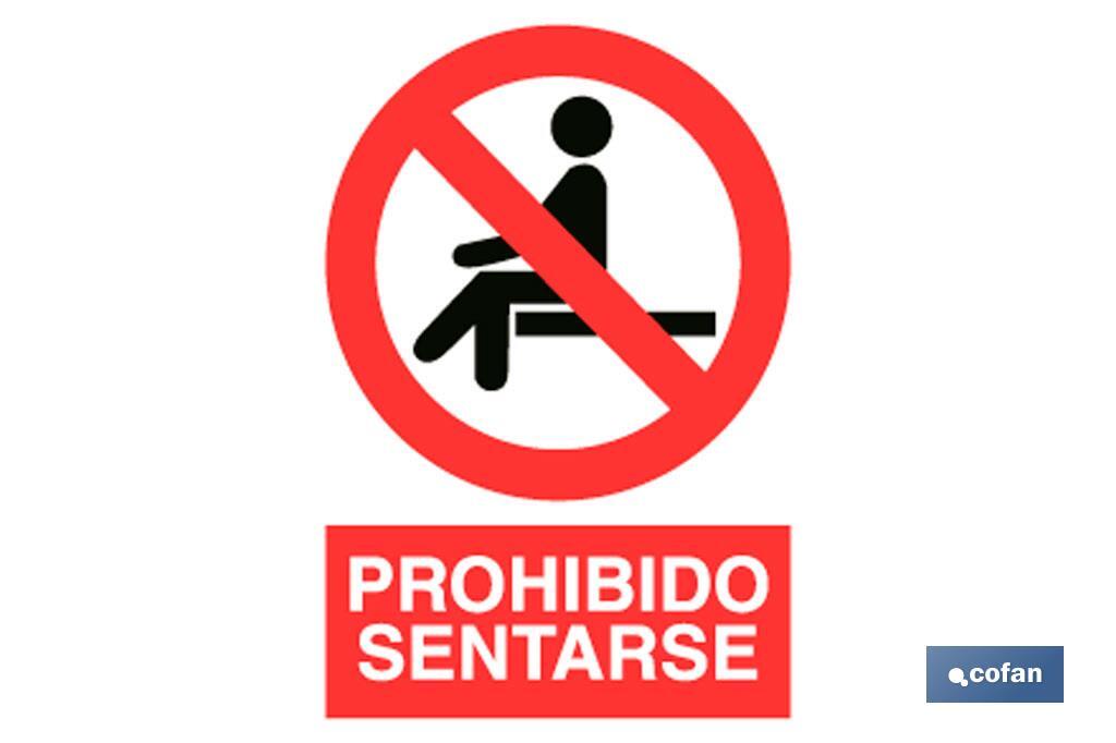 Prohibido sentarse