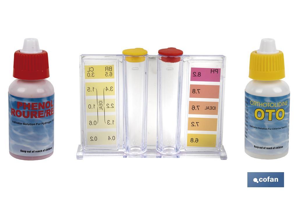Kit de Test para pH y Cloro de Piscinas | Mantenimiento de Piscinas